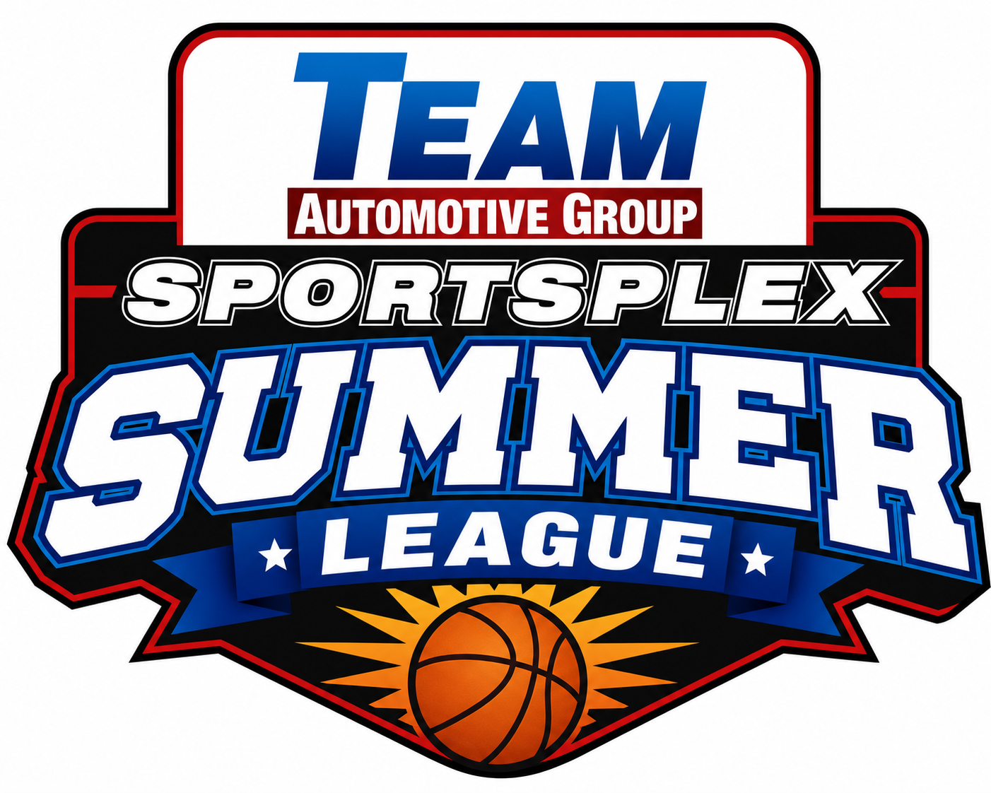 Summer League Logo - White